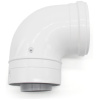 Bocht voor MORCO GB24 horizontaal 90° condens/pp (RSF315)