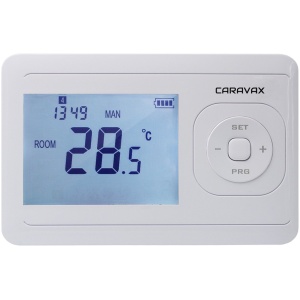 Thermostaat voor Morco ketels, draadloos en op wifi (CARAVAX)