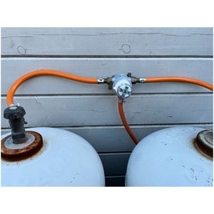 Viscomatic duo 37 mbar gasdrukregelaar compleet met aansluiting pol (vorstbestendig) type 924N.