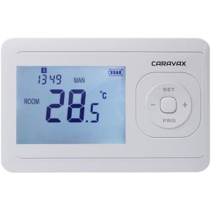 Thermostaat voor Morco ketels, draadloos en op wifi (CARAVAX)