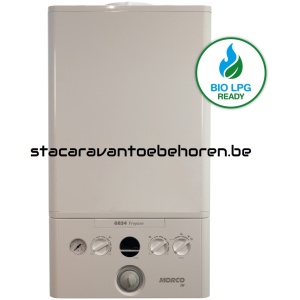 Morco GB24 serie 4 – verwarmingstoestel – chauffageketel voor stacaravans met radiatoren op propaan