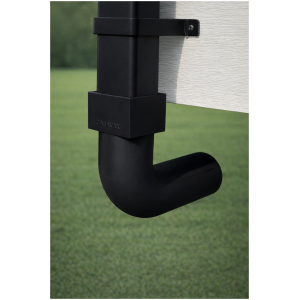 Regenpijp Verloopstuk 65×65 mm (binnenmaat) naar Ø75 mm Rond – Zwart – Vierkant naar Rond – Stacaravan Caravan Chalet